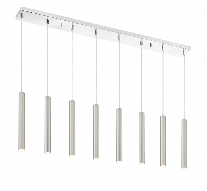 Forest 8 Light 12 Inch Led Linear Chandelier