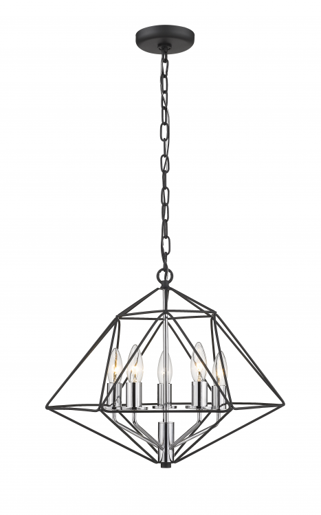 Geo 5 Light Chandelier